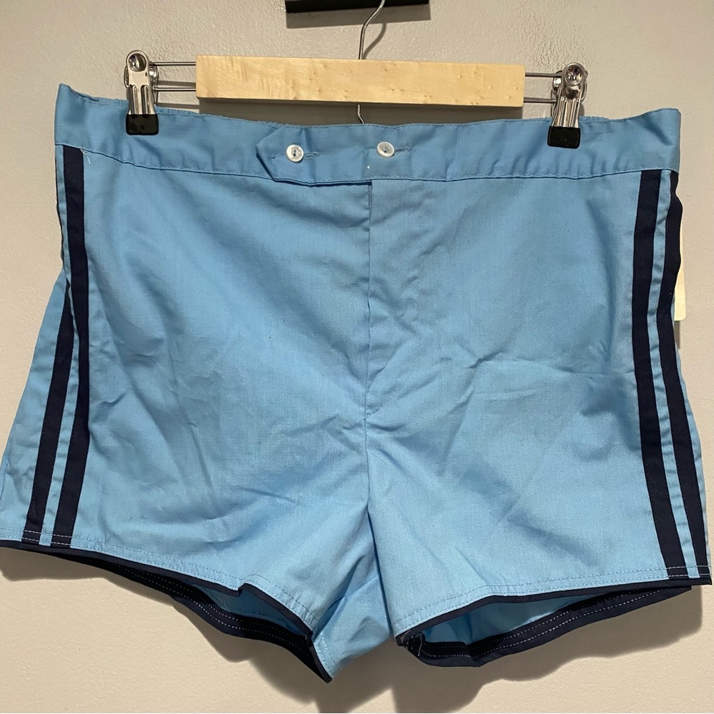 2 Pair Vintage Men’s Lined Swim Trunks Size Large - Picture 2 of 16